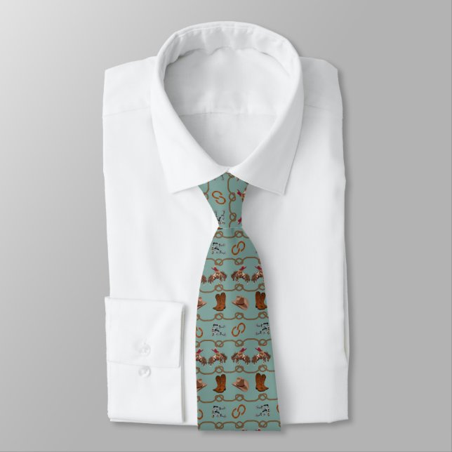 Cowboy Essentials  Neck Tie (Tied)