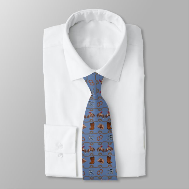 Cowboy Essentials  Neck Tie (Tied)