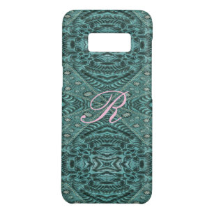 Cowboy fashion Western Country Teal Leather Case-Mate Samsung Galaxy S8 Case