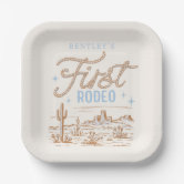 Cowboy Boot Party Plates