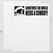 Cowboy George W Bush (Front/Back)