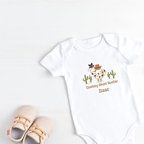 Cowboy Ghost Hunter Baby Bodysuit