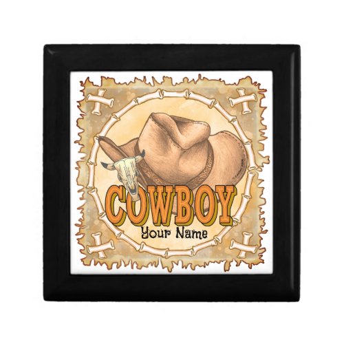 Cowboy Gift Box