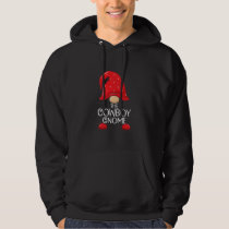 Cowboy Gnome Matching Family Group Christmas Party Hoodie