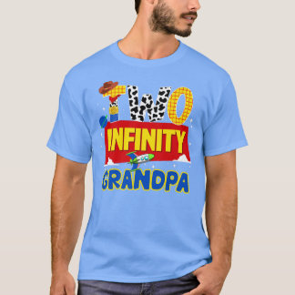 Cowboy Grandpa Two Infinity And Beyond Birthday De T-Shirt