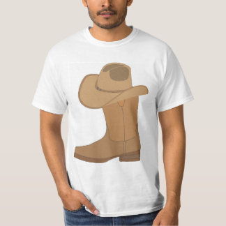 Cowboy Hat and Boot T-Shirt