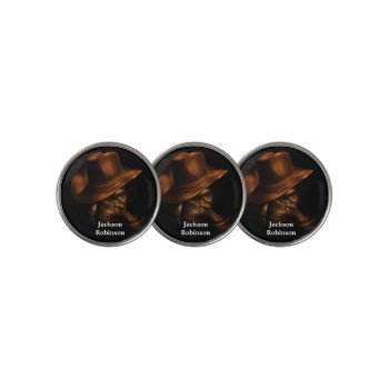 Cowboy Hat And Boots  Golf Ball Marker by DakotaInspired at Zazzle