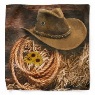 Cowboy Hat Bandana