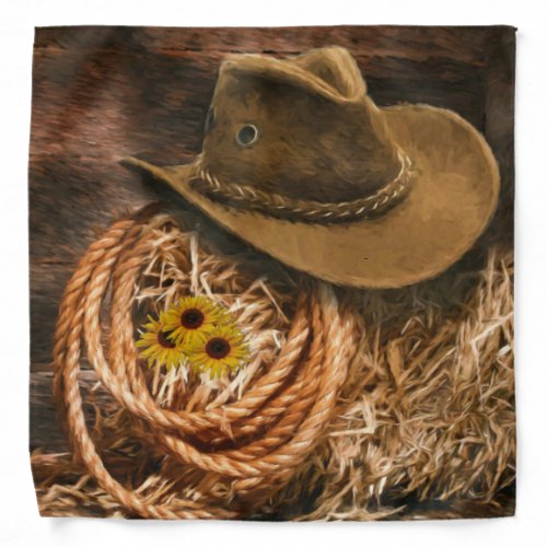 Cowboy Hat Bandana