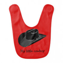 Cowboy hat bib