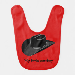 Cowboy hat bib