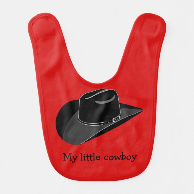 Cowboy hat bib (Front)