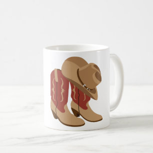 Cowboy Hat & Boots Coffee Mug