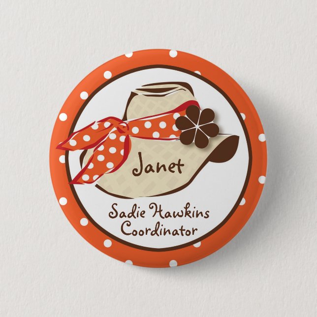 Cowboy Hat Button (Front)