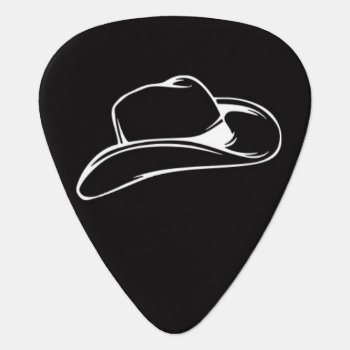 Cowboy Hat Country Music Guitar Pick Plectrum by GroverAllmanPicks at Zazzle