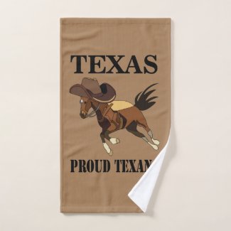 Cowboy Hat Horse Proud Texan Texas 