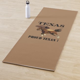 Cowboy Hat Horse Proud Texan Texas 
