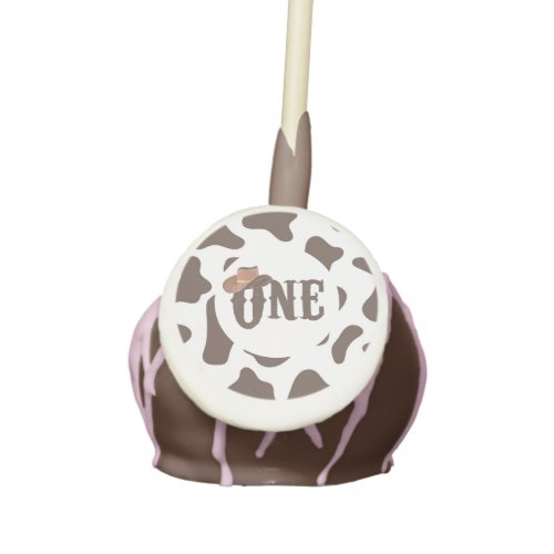 Cowboy Hat ONE First Rodeo 1st Birthday Party Cake Pops