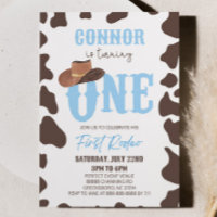 Cowboy Hat ONE First Rodeo 1st Birthday Party