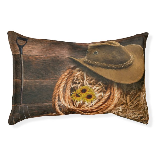 Cowboy Hat Pet Bed (Front)