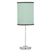 Cowboy Hat Preppy Pink And Green Table Lamp (Back)