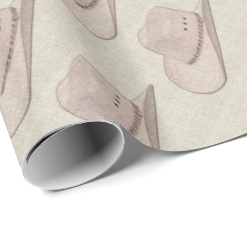 Cowboy Hat Print Wrapping Paper