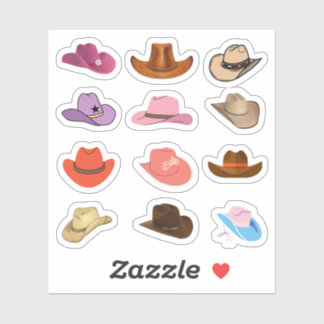 Cowboy Hat Stickers