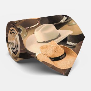 Cowboy Hat Tie by funny_tshirt at Zazzle