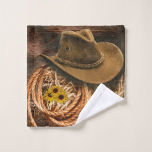 Cowboy Hat Wash Cloth