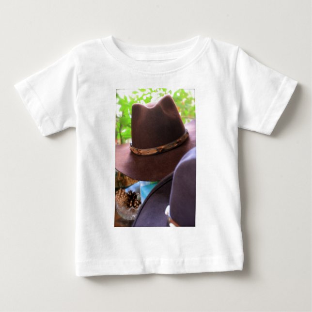 Cowboy Hats Baby T-Shirt (Front)