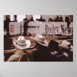 Cowboy Hats Canvas Poster at Zazzle