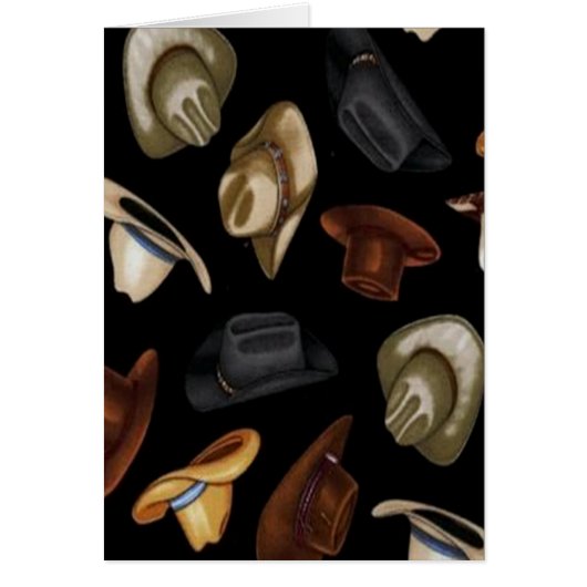 Cowboy Hats Cards (Front)