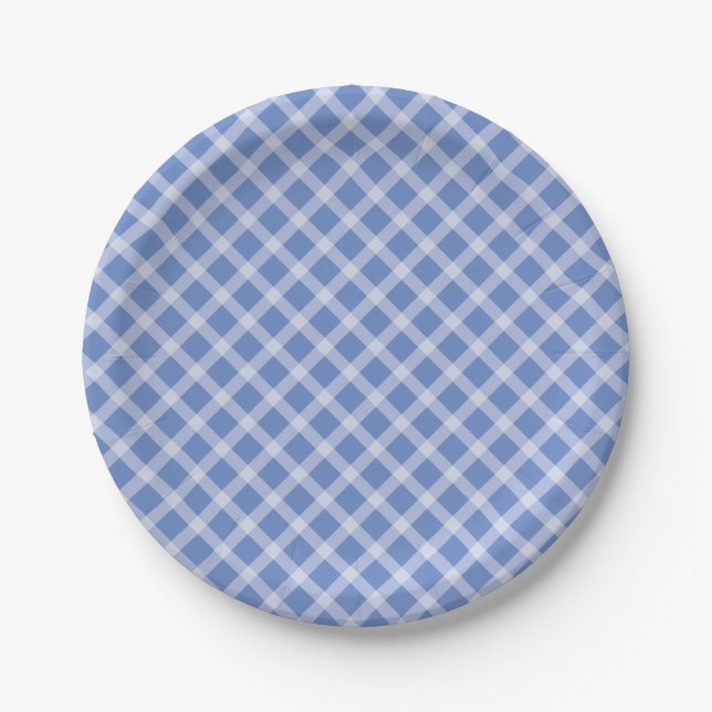 Cowboy Horse Pony Cute 1st Birthday Party Theme Paper Plates (Front)