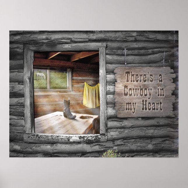 Cowboy in my Heart Poster (Front)