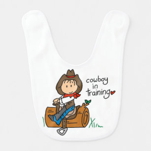Cowboy in Training Bib
