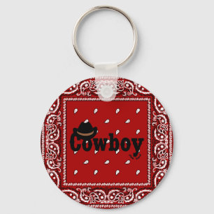 Cowboy Keychain