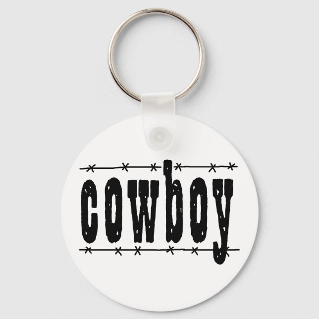Cowboy Keychain (Front)