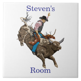 Cowboy Kids Room Ceramic Tile