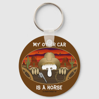 Cowboy Kilroy Keychain