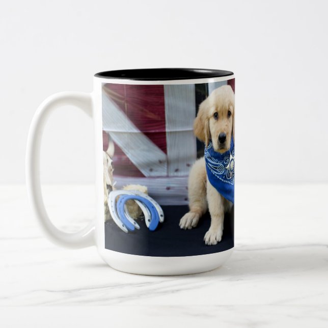 Cowboy Levi mug (Left)