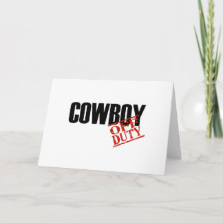 COWBOY LIGHT CARD