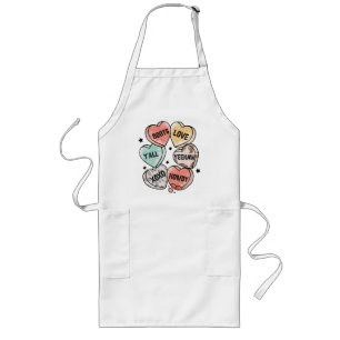Cowboy Love - Western Hearts Long Apron