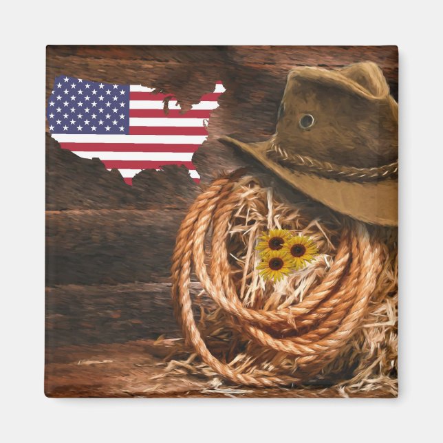 Cowboy Magnet (Front)