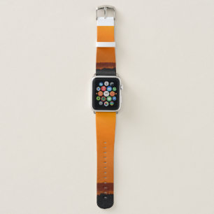 Cowboy Men horse riding at sunset Vintage west Apple Watch Band
