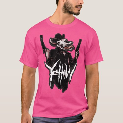 Cowboy Metal T_Shirt