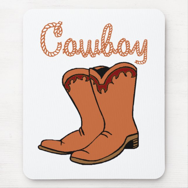 Cowboy Mouse Pad (Front)