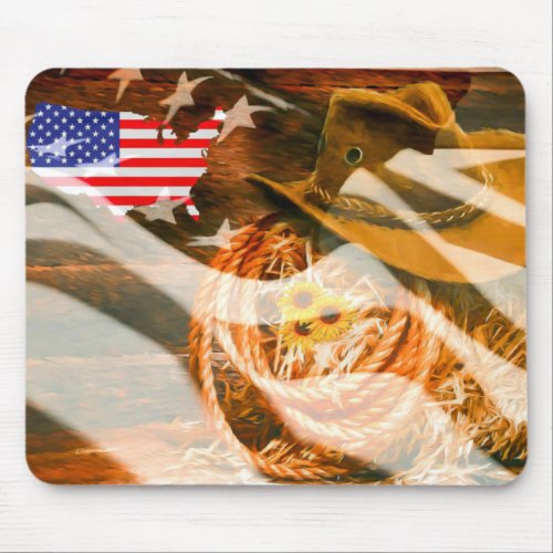 Cowboy Mouse Pad