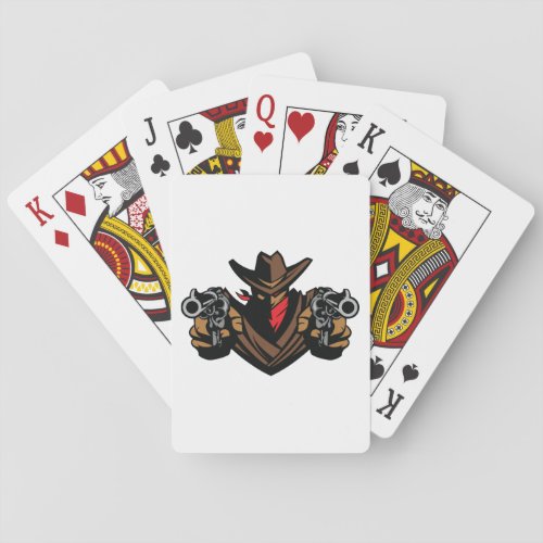 Cowboy Outlaw Playing Cards