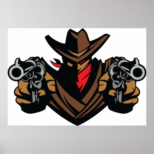 Cowboy Outlaw Poster