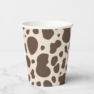Cowboy Party Cups Cow Print Paper Cups